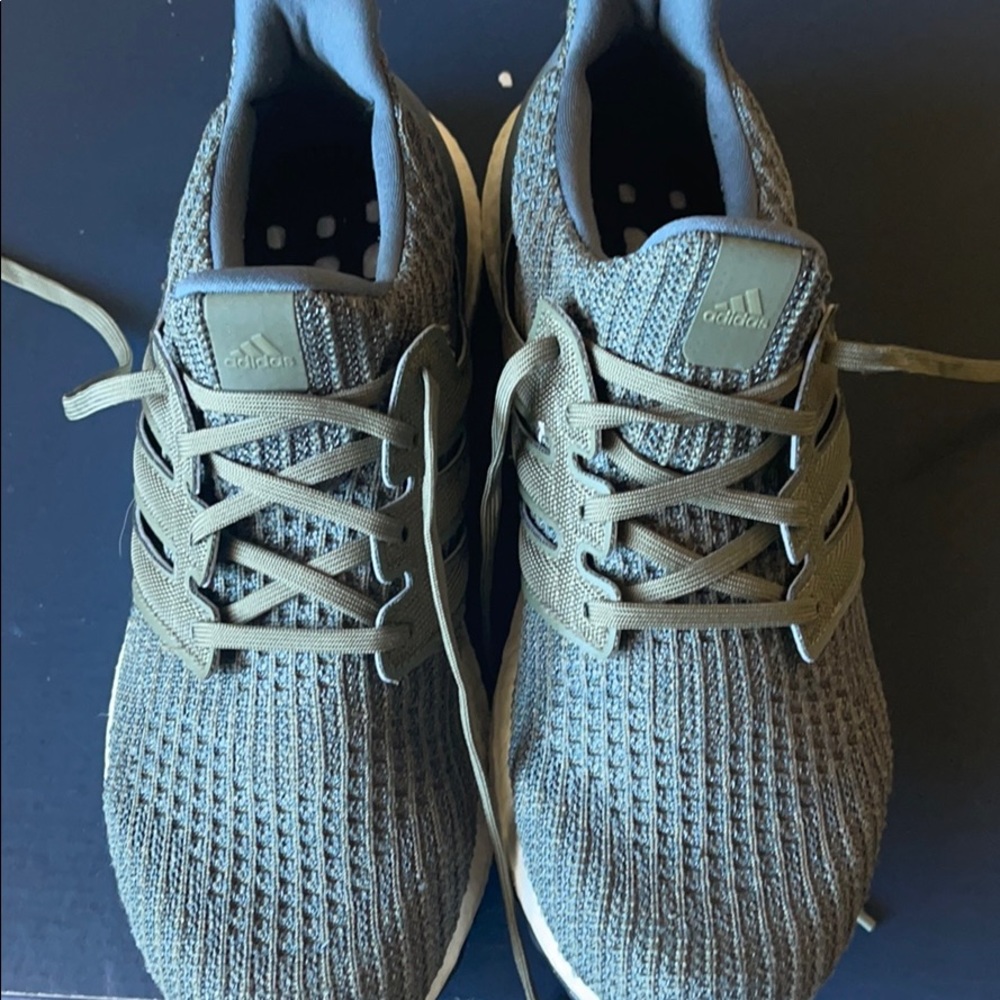 olive green Adidas ultra boost